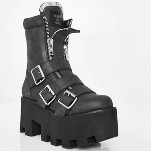 Dolls Kill Detroit Platform Boots | 9M